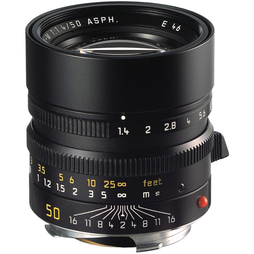 Leica Normal 50mm f/1.4 Summilux M Aspherical Manual Focus Black (Mới 100%) - Bảo hành chính hãng trên toàn quốc Cover
