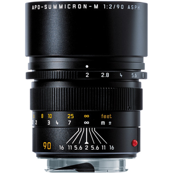 Leica Telephoto 90mm f/2.0 APO Summicron M Aspherical Manual Focus Black (Mới 100%) - Bảo hành chính hãng trên toàn quốc