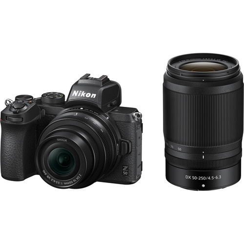 Nikon Z50 Kit 16-50mm & 50-250mm (Mới 100%) Bảo hành chính hãng VIC-VN 02 năm toàn quốc Cover