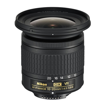 Nikon AF-P DX10-20mm F/4.5-5.6G VR (Mới 100%) - Hàng chính hãng VIC-VN bảo hành 01 năm toàn quốc.